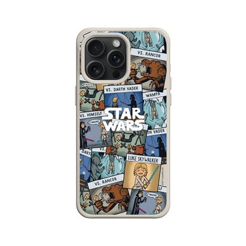 iPhone 15 Pro Max SolidX 貝殼灰 - 迪士尼-星際大戰 Star Wars - 星戰角色-漫畫系列
