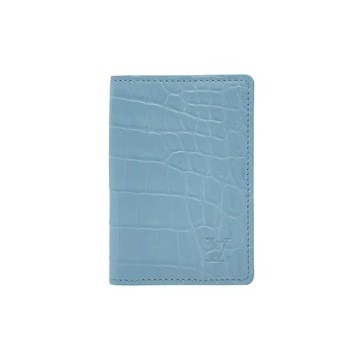 LOUIS VUITTON N89536 鱷魚皮拼羊皮內裡直式卡夾卡包