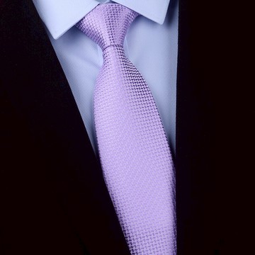8厘米 紫色領帶真絲領帶男士結婚桑蠶絲領帶男商務正裝襯衫工作潮