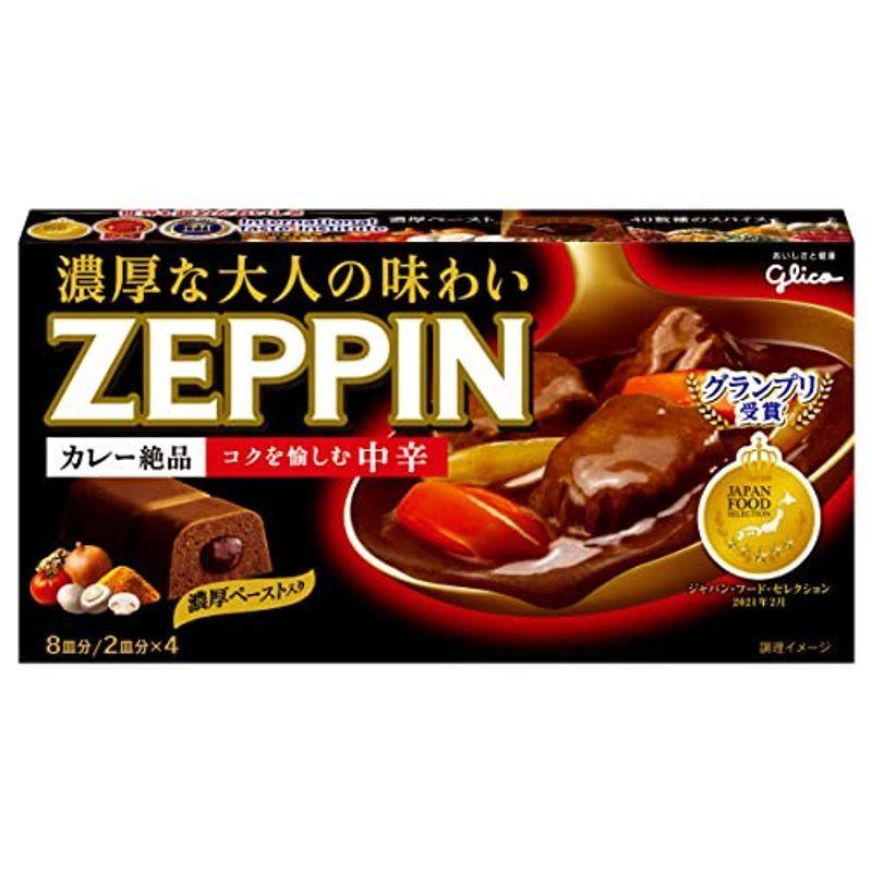 江崎グリコ カレーZEPPIN 中辛 175g×5個