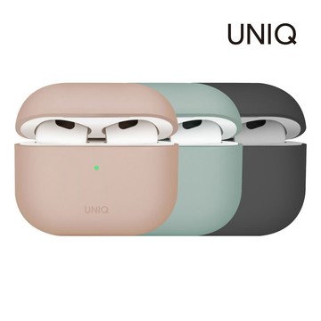 【UNIQ】Lino 素色簡約液態矽膠藍牙耳機保護套 AirPods 第4代｜多色可選