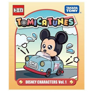 TOMICA多美小汽車 TOMICA TUNES – 迪士尼小車盲盒Vo1.1- 隨機發貨 ToysRUs玩具反斗城