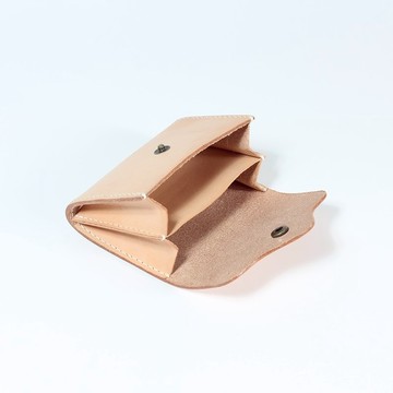 【穎川手創】DIY多功能卡包雙層簡單縫(裁片有打孔)手縫皮革材料