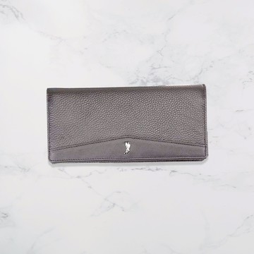 NAMI&YAMI 拉米與亞米 荔枝紋牛面皮長夾 NY-8122-1