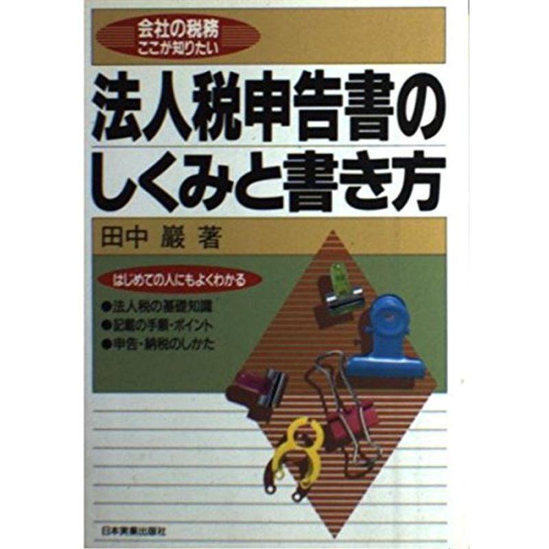 法人税申告書のしくみと書き方?会社の税務ここが知りたい