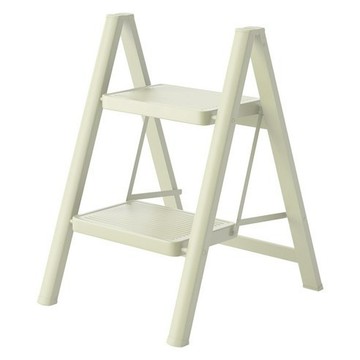 【出清品】27_Kokkiri Living 家用折疊梯 A11 3階 白色, 1個, 39 x 60 x 76 c