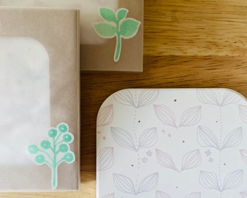 椿暖杯墊no.D05 : 可以靜靜的。