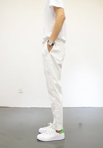 韓國 小腳 工作 西裝褲  正式 休閒 褲