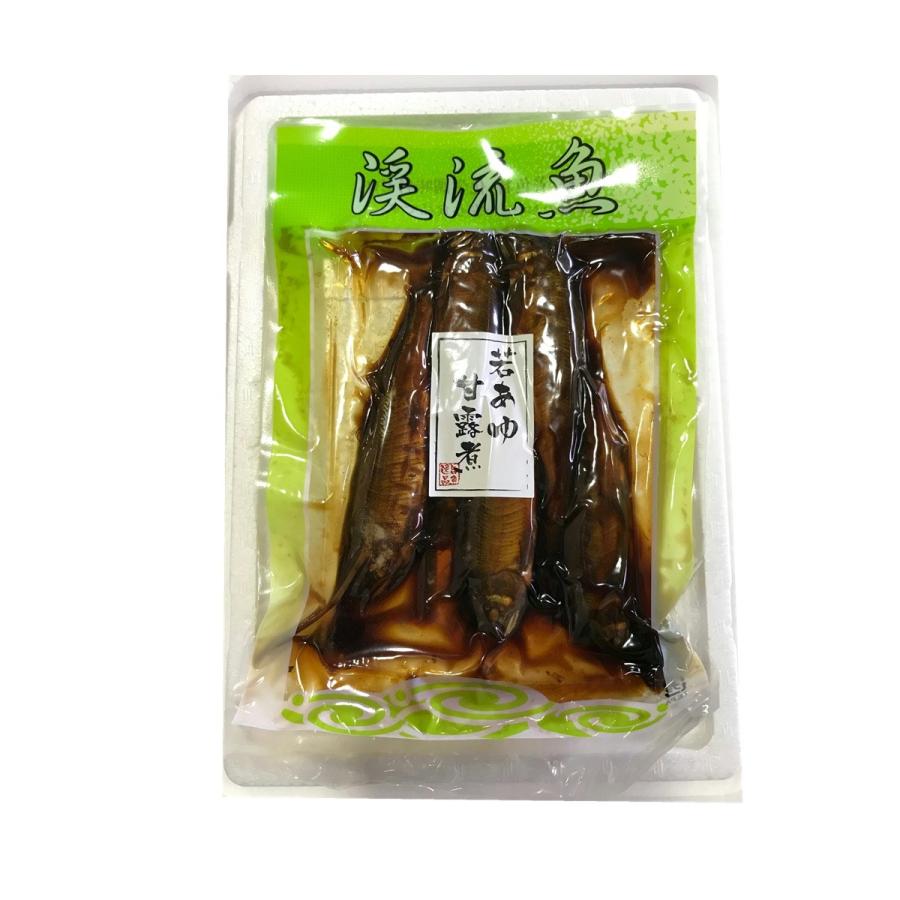 若 あゆ 甘露煮 1ケース20袋入り（1袋180ｇ）やわらかくて美味しいですよ。