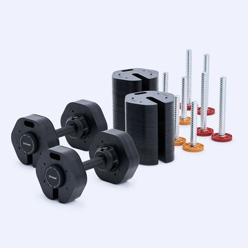 Tixteel XT-GRIP MAX快鎖組合式啞鈴60公斤(2入)