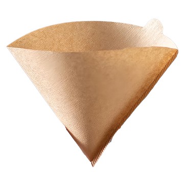 咖啡濾紙  原木紙漿  100張/包  V01/V02  棕色  1包