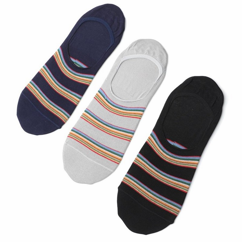 ポールスミス Paul Smith 靴下 Men Sock No Show Pack 1 ソックス マルチカラー メンズ M1a 849b Apack1 1a 通販 Lineポイント最大0 5 Get Lineショッピング