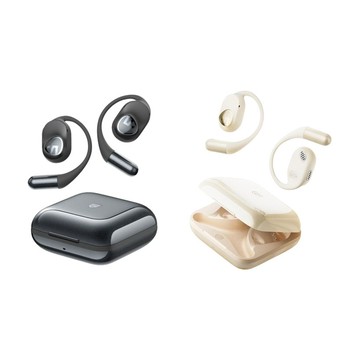 福利品出清【SoundPeats】GoFree2+ 開放式無線耳機 黑