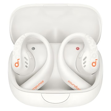 SOUNDCORE AeroFit Pro 白色 開放式運動藍牙耳機 舒適穩固 無線輕巧  1個