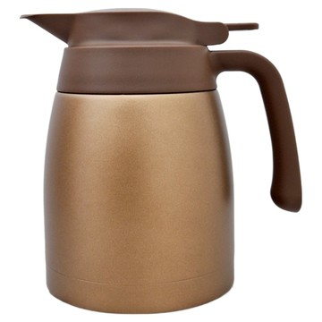 THERMOS 膳魔師 不銹鋼真空保溫壺 TTB-1001  棕金色  1個  1L