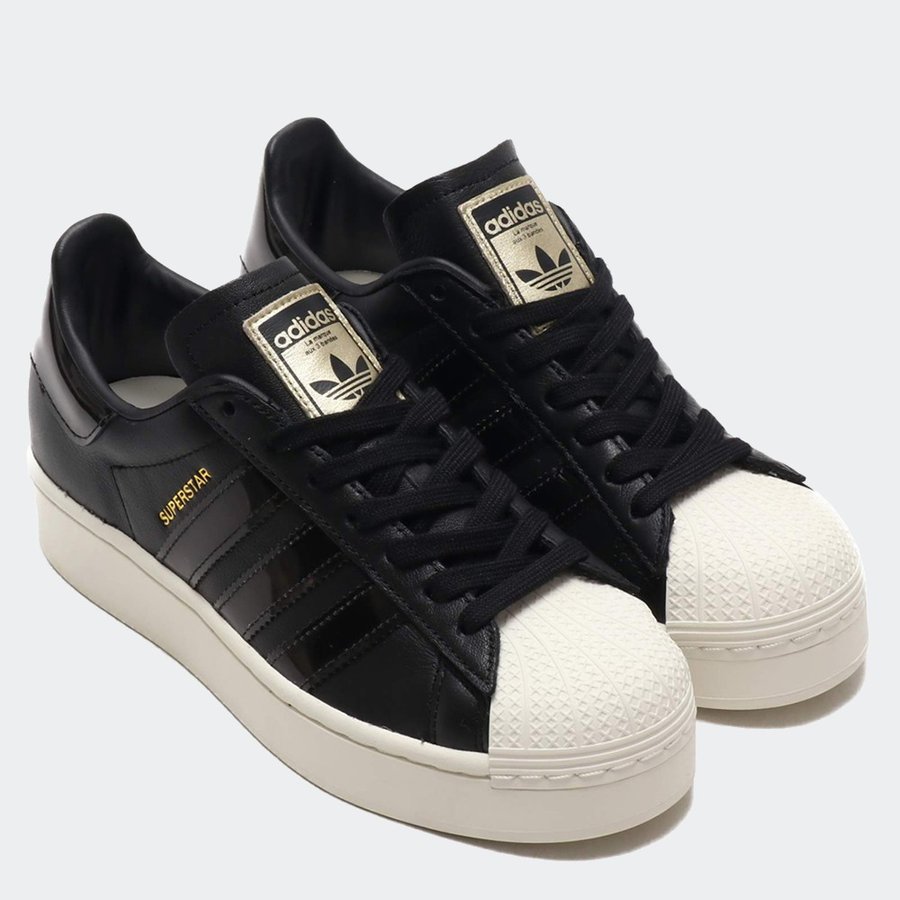年春夏新作 Adidas アディダス Superstar Bold レディース スーパースター ボールド 厚底スニーカー Fv3354 ブラック 通販 Lineポイント最大0 5 Get Lineショッピング