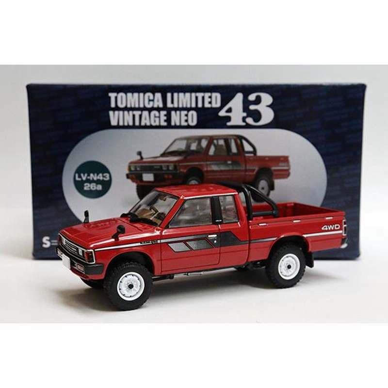 TOMYTEC トミカリミテッドヴィンテージネオ LV-N43-26a ダットサン トラック キングキャブ4WD AD 1983年式  LINEショッピング