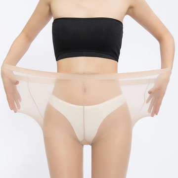 九分絲襪防勾絲夏季超薄黑加肉色款加肥m大碼胖m200CAC斤連褲襪女