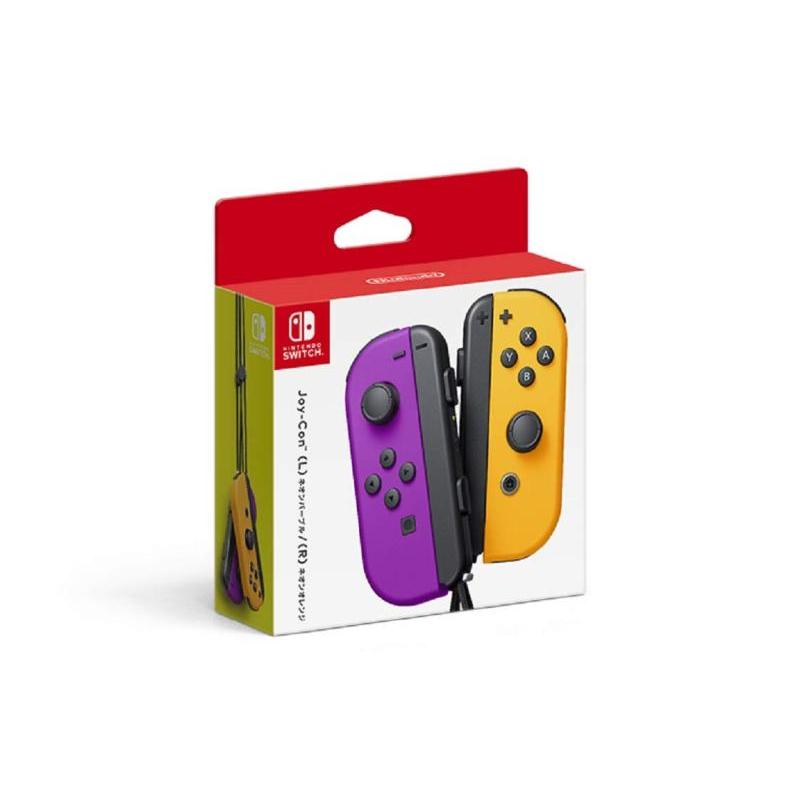 Joy-Con(L) ネオンパープル (R) ネオンオレンジ オリジナルデジタル