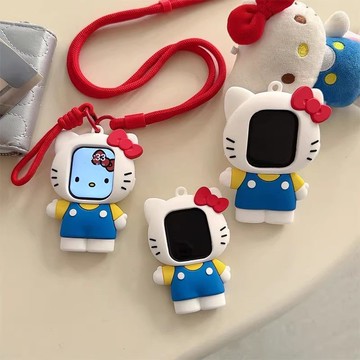✈️免運 有趣小物🌟可愛日韓KT貓 手錶保護套 APPLE WATCH 保護殼創意掛飾可愛吊飾 送女友 交換禮物生日禮物