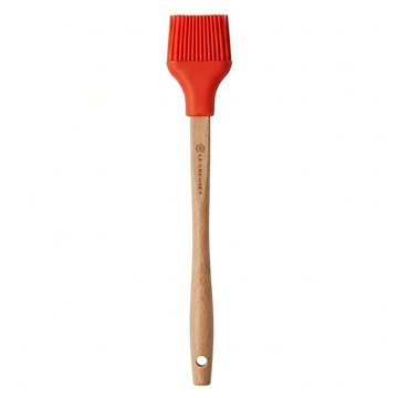 LE CREUSET B油刷 無盒  火焰橘  29cm  1支