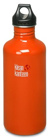 ├登山樂┤ 美國 Klean Kanteen 彩色不繡鋼瓶 40oz / 1182ml # K40CPPL-FO 火焰橘