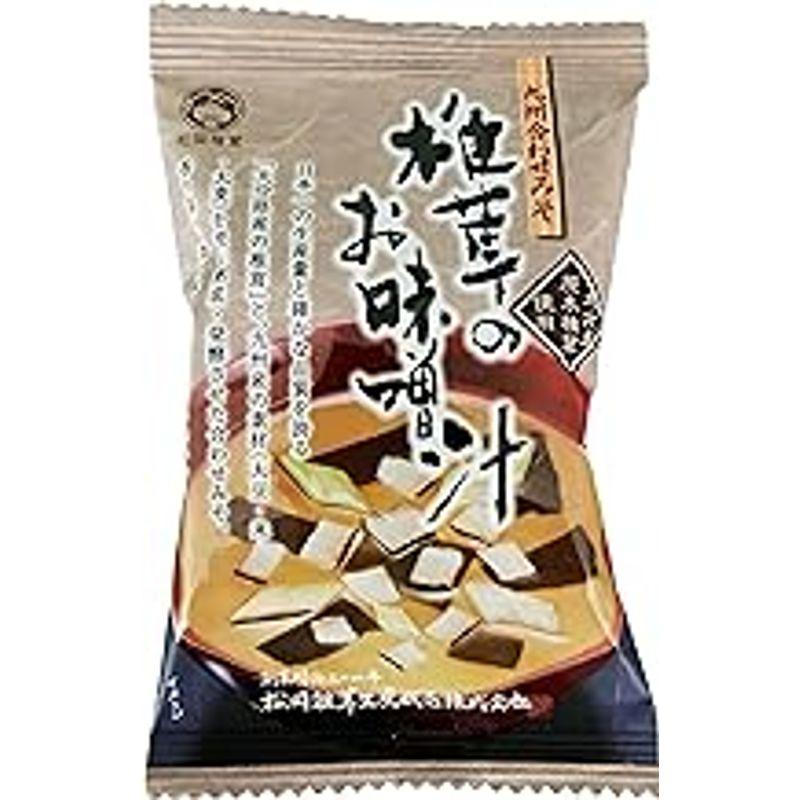 松岡椎茸 大分産椎茸のお味噌汁（九州合わせみそ）6袋化学調味料・保存料無添加