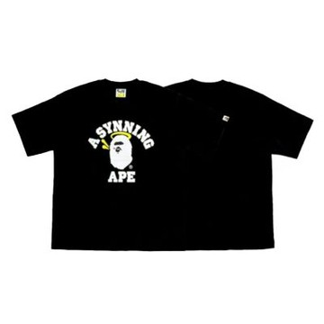 Central Cee x Spotify x Bape 聯名 短袖 黑色 1L73110933-BK