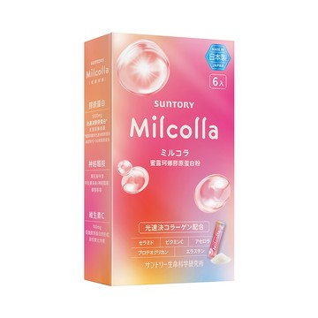 【三得利】蜜露珂娜膠原蛋白(粉末) 6入裝
