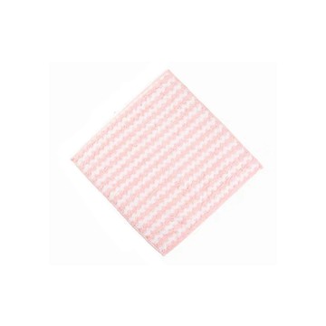 抹布 條紋珊瑚絨加厚包邊抹布 10入組
