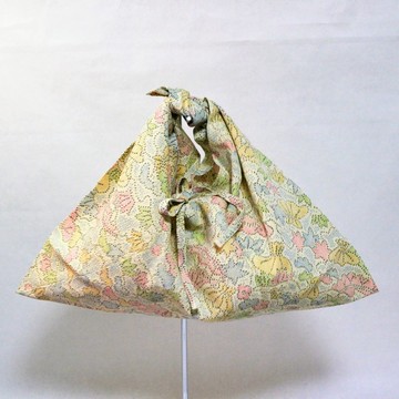 和服布料改造 襠袋 購物袋