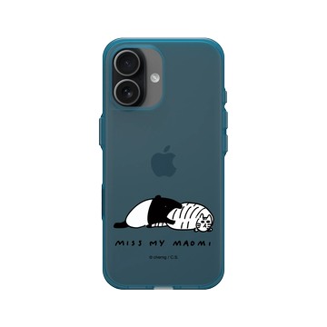 iPhone 17 Clear (相機按鈕) 夜幕藍 - 馬來貘 Laimo - 只想吸貓