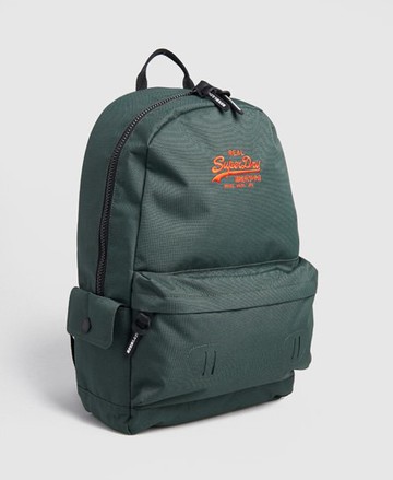Superdry Men's Men's Vintage Logo Montana Rucksack Green / Deep Forest - Size: 1SIZE