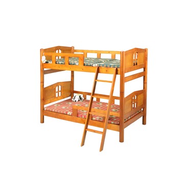 ASSARI-小木屋全實木雙層床架