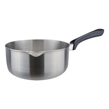 CLARE 白金鋼316雪平鍋 單柄湯鍋  16cm  銀色  1個