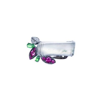 OLi jewelry 白冰翡翠造型戒