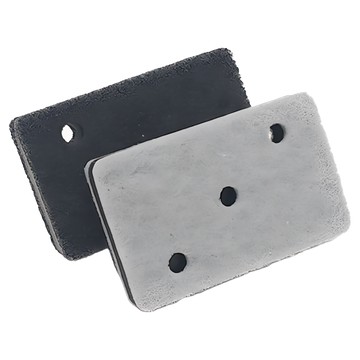 KEYTOSS 詰朵斯 竹炭添加 三層瀝水海棉菜瓜布 2入 尺寸: 11*7*3.5 CM 可重複使用  1組