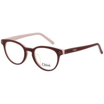 CHLOE 光學眼鏡(咖啡配裸粉色)CE2680A