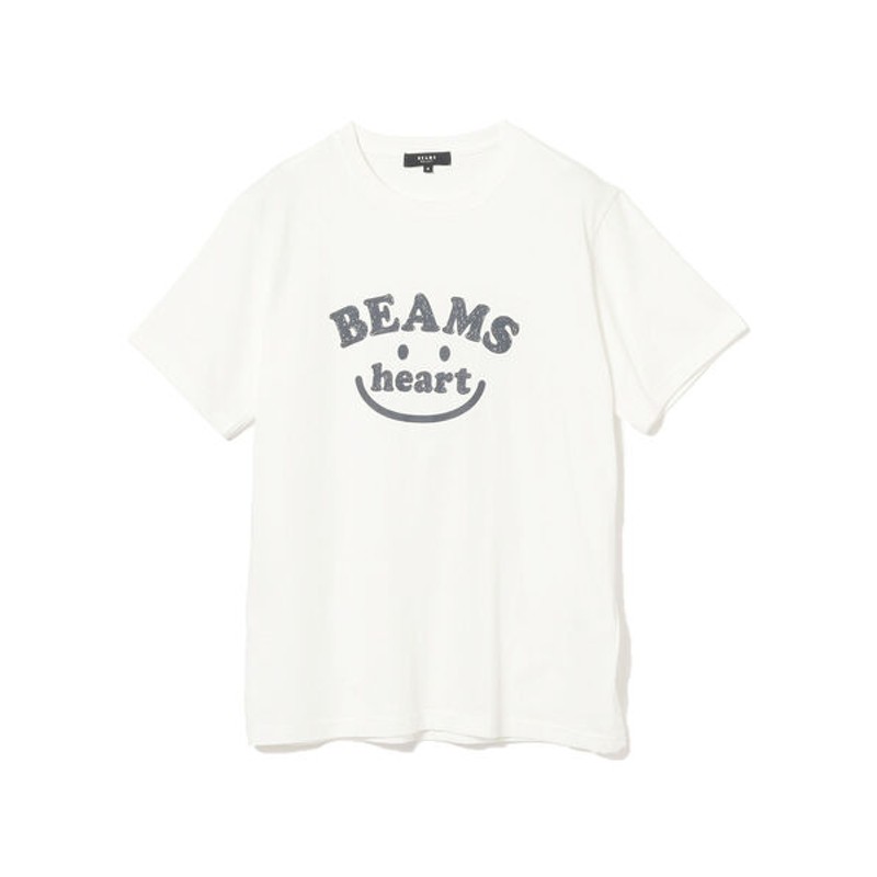 Beams Men Beams Heart スマイルロゴ Tシャツ Men トップス Tシャツ カットソー 通販 Lineポイント最大get Lineショッピング