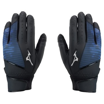 Mizuno 美津濃 打擊手套  黑色  XL  1雙