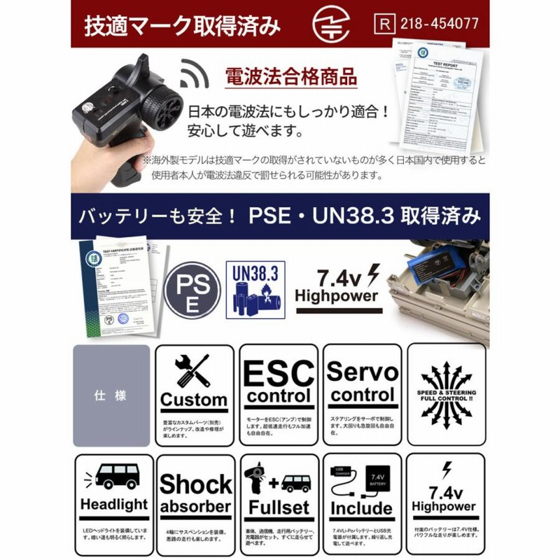 ラジコンカー 軽バン 1/10 WPL JAPAN D42 WPL 正規品 技適取得 1