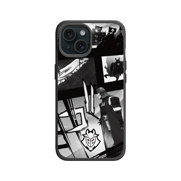 iPhone 15 SolidX 黑 - G2 Esports - Samurai Manga