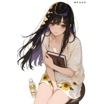 【8 月新款】07-139-0210 人物貼紙 簡約夏日女子