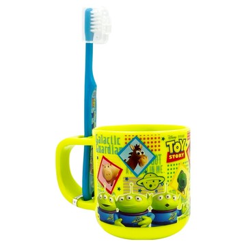 Skater 幼兒牙刷 漱口杯組 幼兒用 3~5歲  玩具總動員 多色  1組