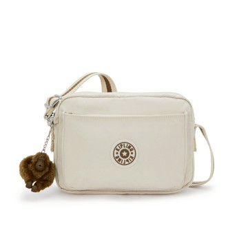 沙米色多層隨身斜背包-ABANU M