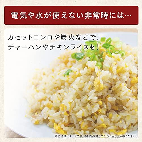 アイリスオーヤマ パックご飯 白飯 うるち米 長期保存 (製造から) 5年 180g ×12