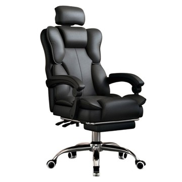 皮厚肉多川普電腦椅  黑色  600 x 600 x 1160mm