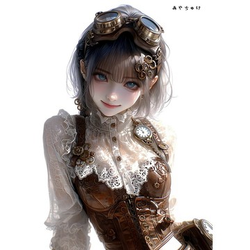 【5 月新品 5】07-124-0099 人物貼紙 蒸汽龐克風格