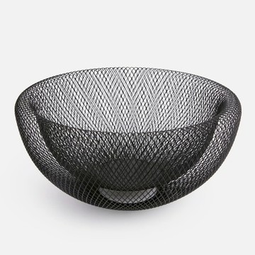 伊登鐵線缽29.5cm 黑