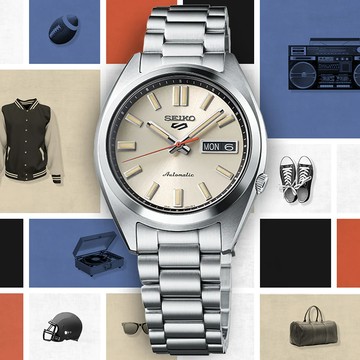 SEIKO 精工 5 Sports系列 SNXS 經典復古 機械腕錶 (SRPK91K1/4R36-15M0N)